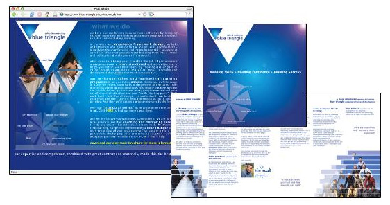 Blue Triangle